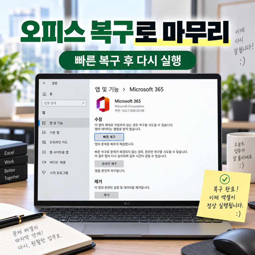 엑셀 파일이 안 열릴 때|‘파일 형식 또는 파일 확장명이 잘못되었습니다’ 해결 방법