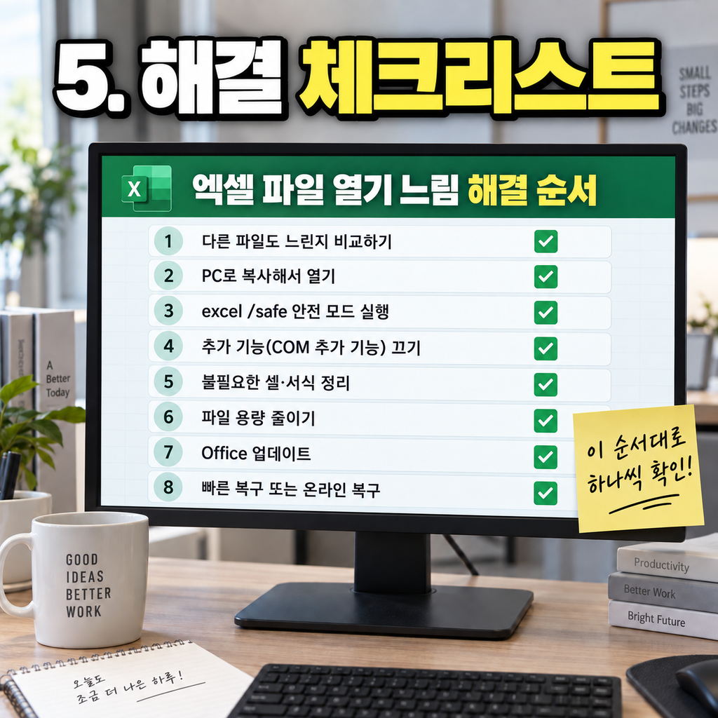 Office 빠른 복구 또는 온라인 복구