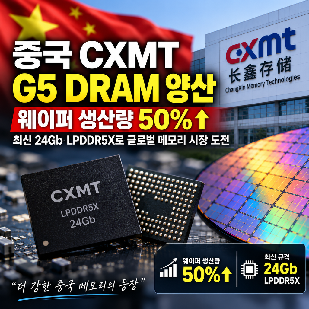24Gb LPDDR5X도 양산